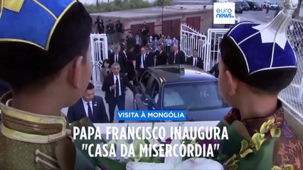 Papa termina visita à Mongólia com inauguração da Casa da Misericórdia
