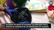 Detenido un grupo de sicarios colombianos por el intento de asesinato de un empresario en Valencia
