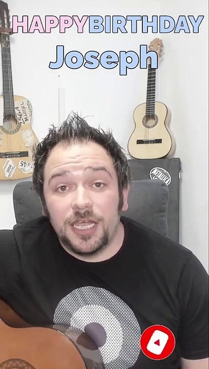 Happy Birthday, Joseph! Geburtstagsgrüße an Joseph