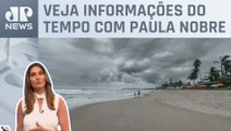 Chuva forte no litoral do Nordeste | Previsão do Tempo