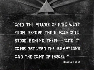 I dieci comandamenti, una clip del film di Cecil B. DeMille