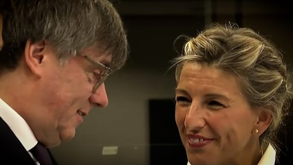 Díaz y Puigdemont se reúnen para explorar la investidura de Sánchez