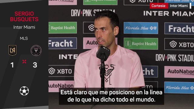 Busquets habla sobre lo sucedido con Rubiales