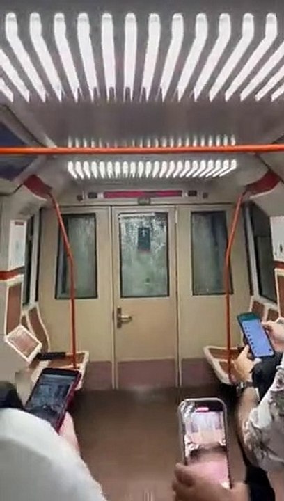 Cascadas e inundaciones en el metro de Madrid