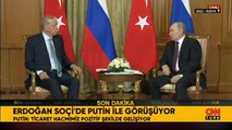Soçi'de kritik zirve... Cumhurbaşkanı Erdoğan, Putin ile ortak basın açıklaması yaptı