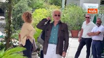 Venezia 80, Tony Servillo arriva al Festival del Cinema al Lido