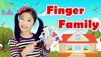 Finger Family Song with Lyrics and Actions _ Sing-along _  Kids Nursery Rhyme by Sing with Bella