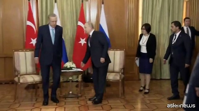 Ucraina, iniziato a Sochi il colloquio fra Putin ed Erdogan