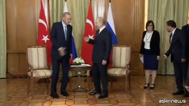 Ucraina, iniziato a Sochi il colloquio fra Putin ed Erdogan