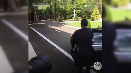 Erdoğan ile kendisini karşılayan Putin arasında güldüren diyalog: Bizim Karadeniz