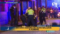 Asesinato en Barrios Altos: acribillan a hombre cuando iba a bordo de su motocicleta