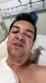 Cantor Regis Danese posta vídeo em hospital e se emociona ao se lembrar do acidente