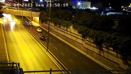 ما  نوع المخالفة التي تسببت بالحادث في الفيديو