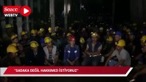 Yerin 500 metre altında açlık grevi yapan maden işçilerinden 7'si hastanelik oldu Sesimizi duyun artık