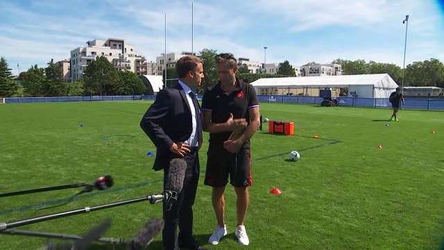 Il doit dire les choses : un échange entre Fabien Galthié et Emmanuel Macron sur la polémique autour de Bastien Chalureau