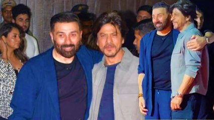 Gadar 2 की Success Party पर Sunny Deol और SRK के मिलन पर  फैंस ने दिए इस तरह के रिएक्शन, बोले काफी खुशी हुई