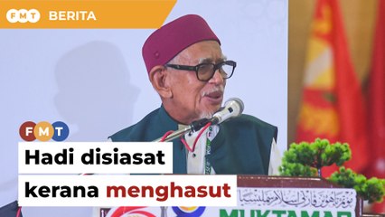 Hadi disiasat kerana menghasut, kata polis