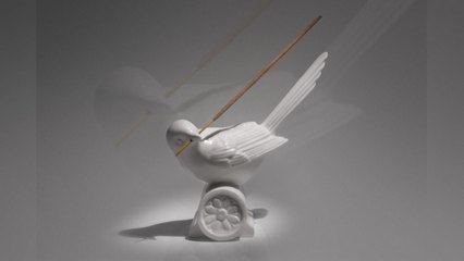 [서울] 서울 관광기념품 대상에 한옥 위 까치 모양 향꽂이 / YTN