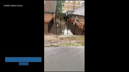 Flooding forces gran to leave home