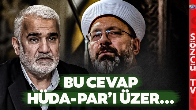 Diyanet'ten ve Zekeriya Yapıcıoğlu ve HÜDA PAR'a Ders Gibi Sözler! Ortalık Karışır