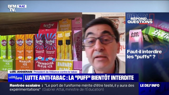 Lutte anti-tabac: la puff bientôt interdite. BFMTV répond à vos questions