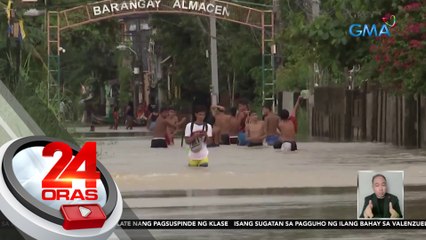 Abot-baywang na baha, namerwisyo sa bayan; preemptive evacuation, ikinasa sa ilang lugar | 24 Oras