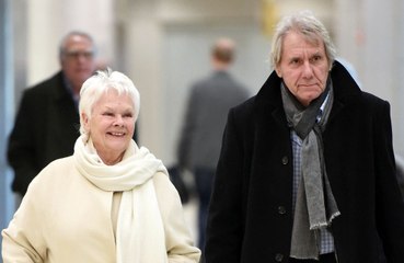 Dame Judi Dench's partner has joked she "fell in love" with his squirrels before him