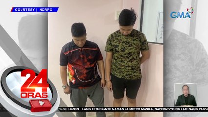 Pulis at kapatid niyang nagsasariling operasyon umano para mangikil, arestado | 24 Oras