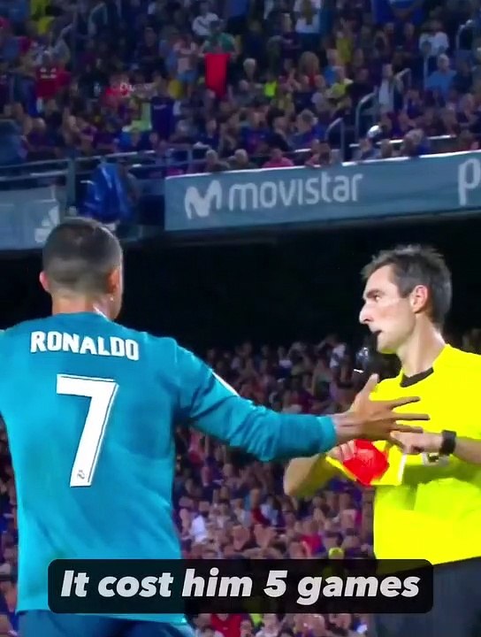 Ronaldo vs Referees