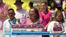 Xóchitl Gálvez es nombrada candidata presidencial del frente opositor