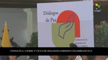 Agenda Abierta 04-09: Gobierno de Colombia y ELN culminan 4º ciclo de diálogos