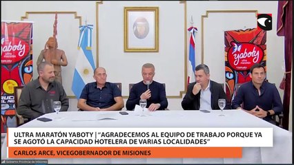 Ultra Maratón Yaboty  “Agradecemos al equipo de trabajo porque ya se agotó la capacidad hotelera de varias localidades”