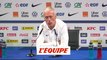 Deschamps : « Mbappé sait ce que j'attends de lui » - Foot - Qualif. Euro - Bleus