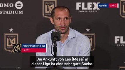 Chiellini: Messi ein "großer Schritt" für die MLS