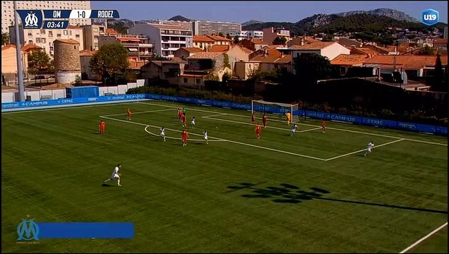 U19N | OM 3-2 Rodez AF : Les buts marseillais