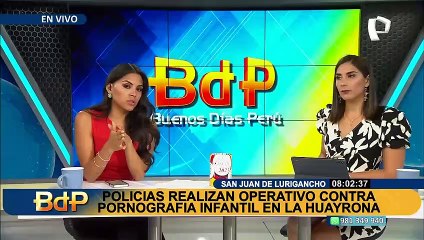 Operativo contra pornografía infantil: “Este dato viene de la policía italiana”