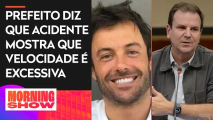 Após atropelamento de Kayky Brito, Paes diz que velocidade máxima na orla do Rio será reduzida