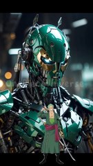 Straw Hat Pirate but Robot 