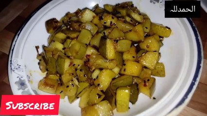 Instant Pickle Recipe _ mango pickle recipe _ Aam ka Achar _ Shamila's Creativity_ SCR