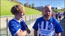 Brighton and Hove Albion fans react to Europa League draw