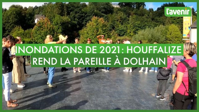 Inondations de 2021: Houffalize rend la pareille à Dolhain-Limbourg