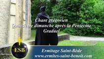 Graduel Bonum est confiteri du Quinzième dimanche après la Pentecôte - Ermitage Saint-Bède film by Jean-Claude Guerguy pour Ciné Art Loisir.