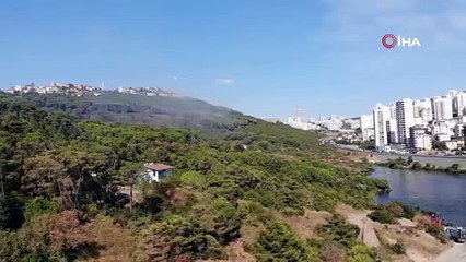Maltepe Başıbüyük'teki orman yangını kontrol altına alınarak söndürüldü!