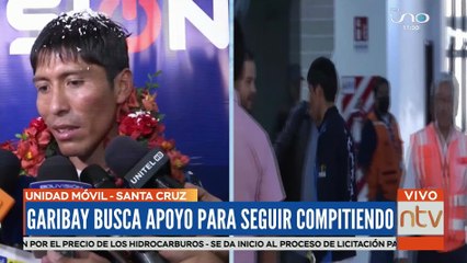 Hector Garibay llega a Santa Cruz