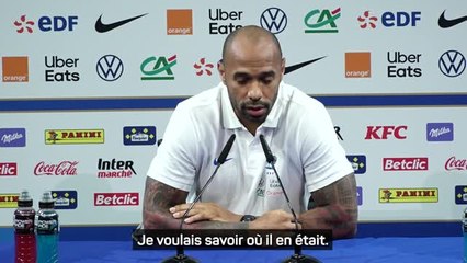 Espoirs - Henry garde un oeil sur Ekitike
