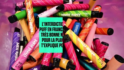 L'interdiction de la puff en France est une très bonne nouvelle pour la planète, on t'explique pourquoi