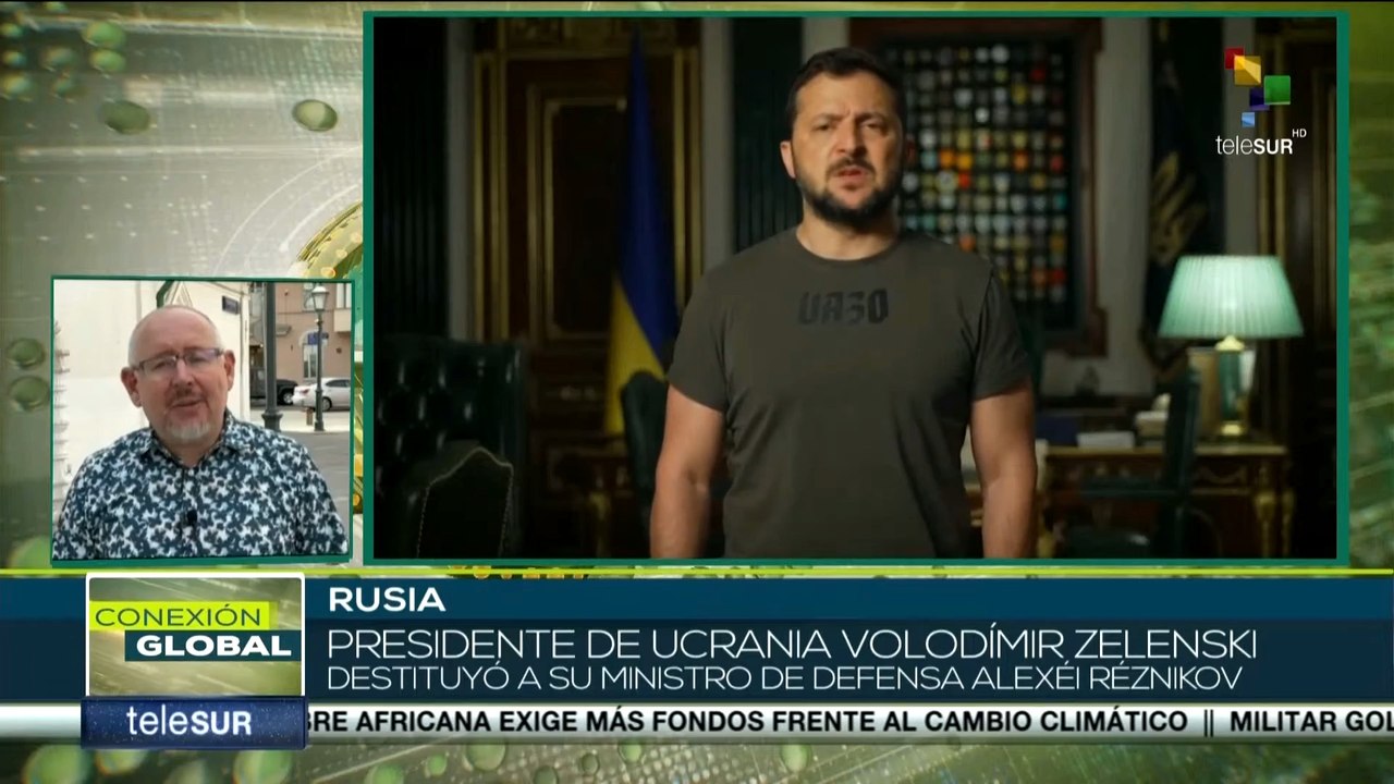 Presidente de Ucrania destituye a su ministro de defensa Alexéi Réznikov