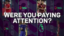 Did you pay attention to GW4? Take Opta's EPL quiz