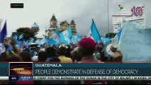 FTS 12:30 04-09: Guatemalans demonstrate in defense of democracy