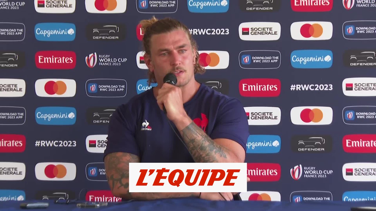 Chalureau en larmes : «Ça ne touche pas que moi, ça touche ma famille» - Rugby - CM 2023 - Bleus